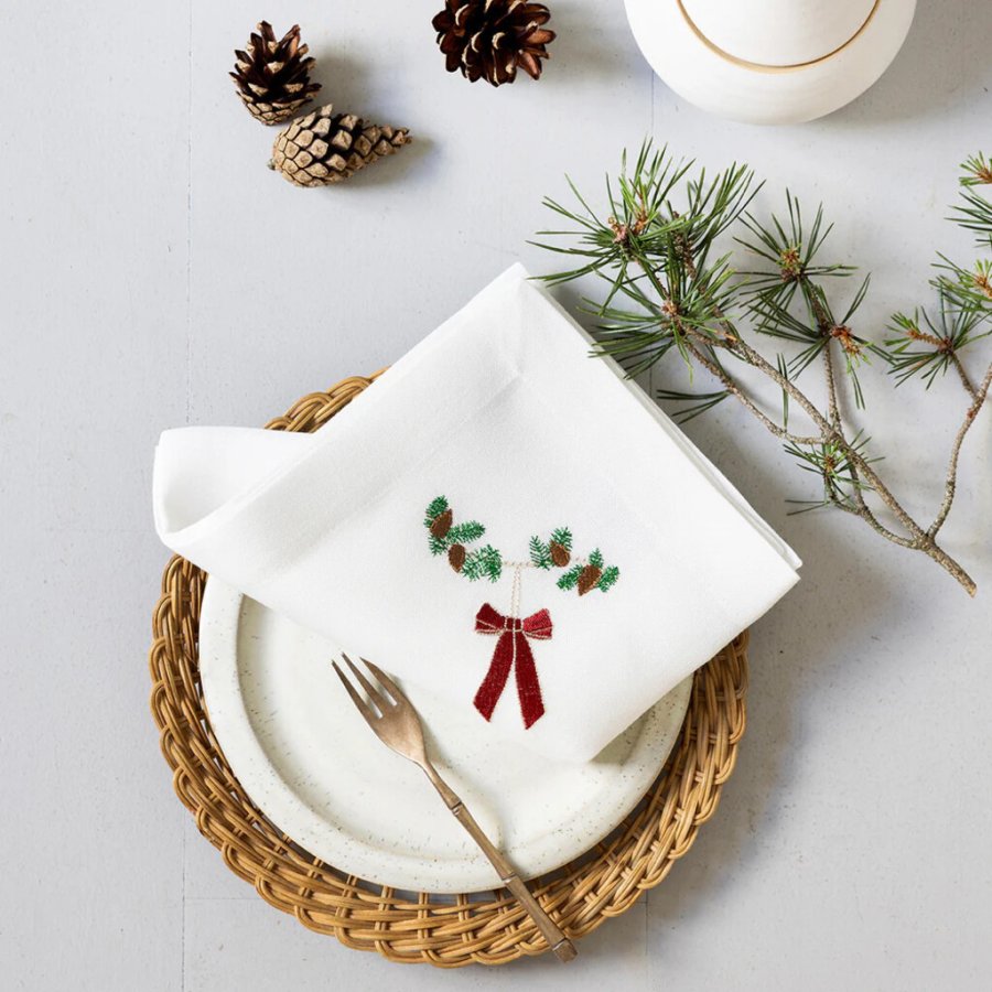 Langkilde & S�n Kerstservet 4 stuks 50x50 cm, Boog