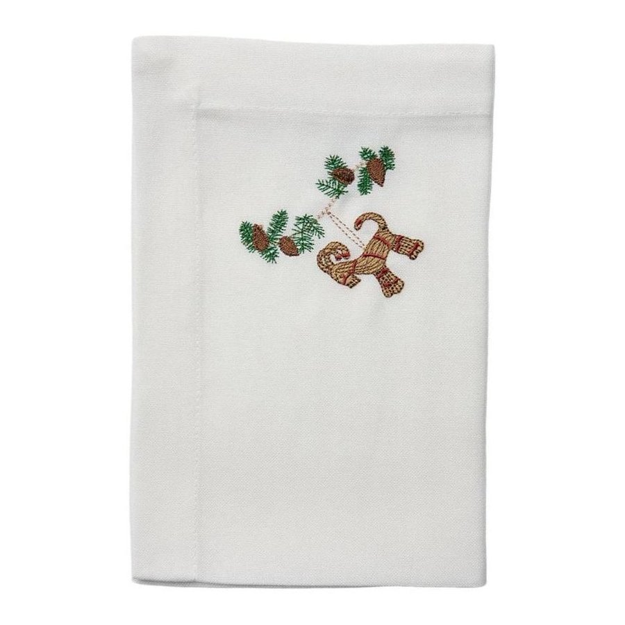 Langkilde & S�n Weihnachtsserviette 50x50 cm, Strohbock