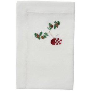 Langkilde & S�n Juleserviet 50x50 cm, Hjerte