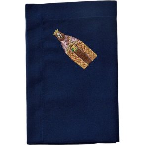 Langkilde & S�n Juleserviet Midnatsbl� 50x50 cm, Melchior