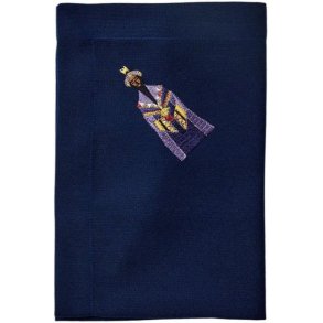Langkilde & S�n Juleserviet Midnatsbl� 50x50 cm, Caspar