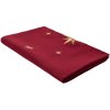 Langkilde & S�n Dug m. Stjerner 140x240 cm, R�d