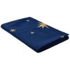 Langkilde & S�n Dug m. Stjerner 140x240 cm, Bl�