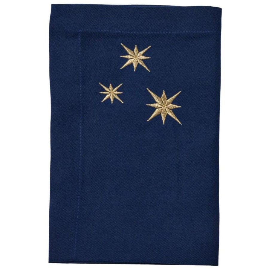 Langkilde & S�n Servet met Sterren 50x50 cm, Blauw