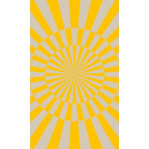 Langkilde & Sn Circus Tischdecke 140x340 cm, Gelb