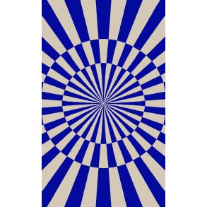 Langkilde & Sn Circus Tischdecke 140x240 cm, Blau