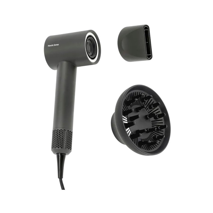 Nordic Sense KI-Haartrockner, Grau