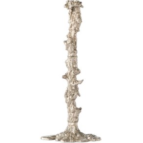 POLSPOTTEN Drip Lysestage H50 cm, Sølv
