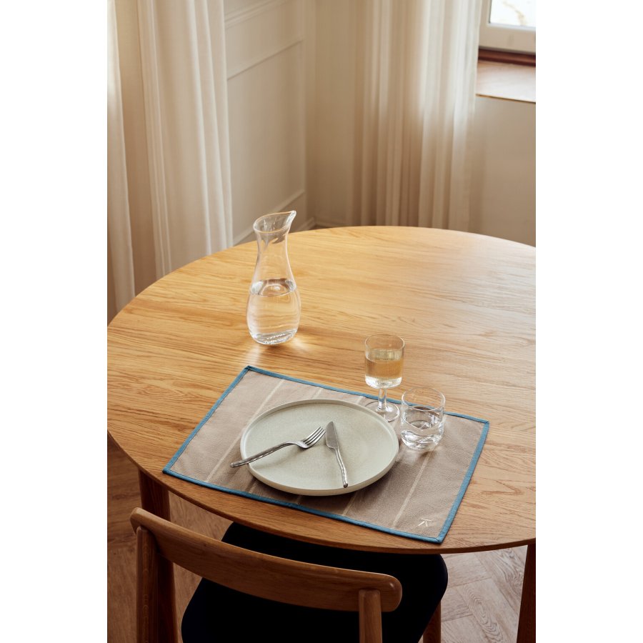 Andersen Furniture Placemat 36x50 cm, Beige/Blauw