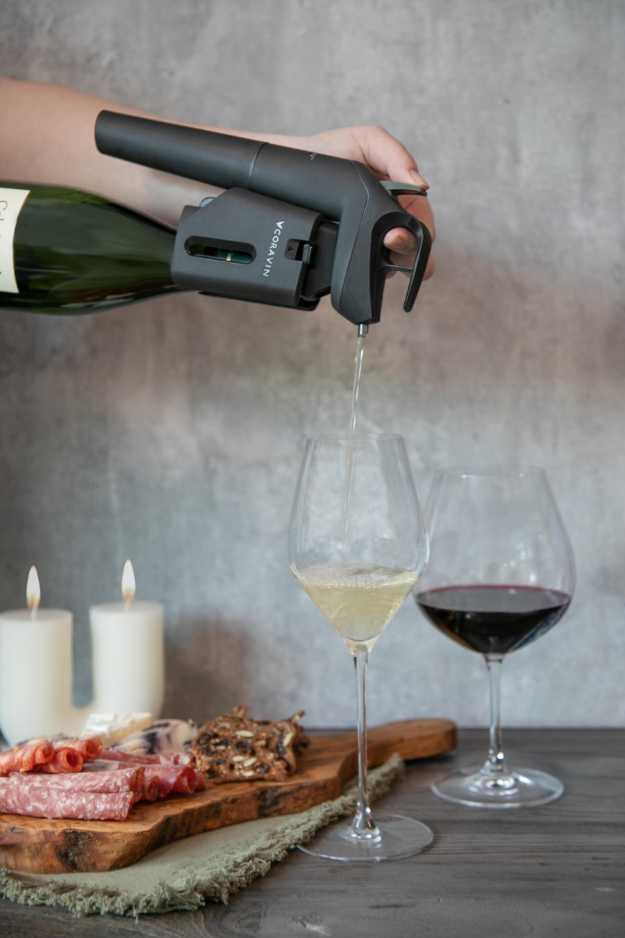 Coravin Timeless Three+ Vinbevaringssystem, Sort
