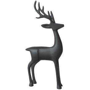 Villeroy & Boch Christmas Chic Deko Hjort H36 cm, Sort