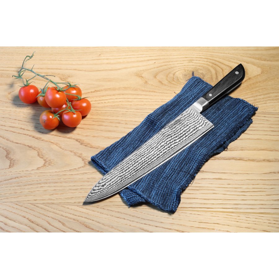 Endeavour Big Chopper Kochmesser 24 cm, Schwarz