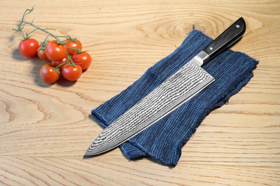 Endeavour Big Chopper Kochmesser 24 cm, Schwarz