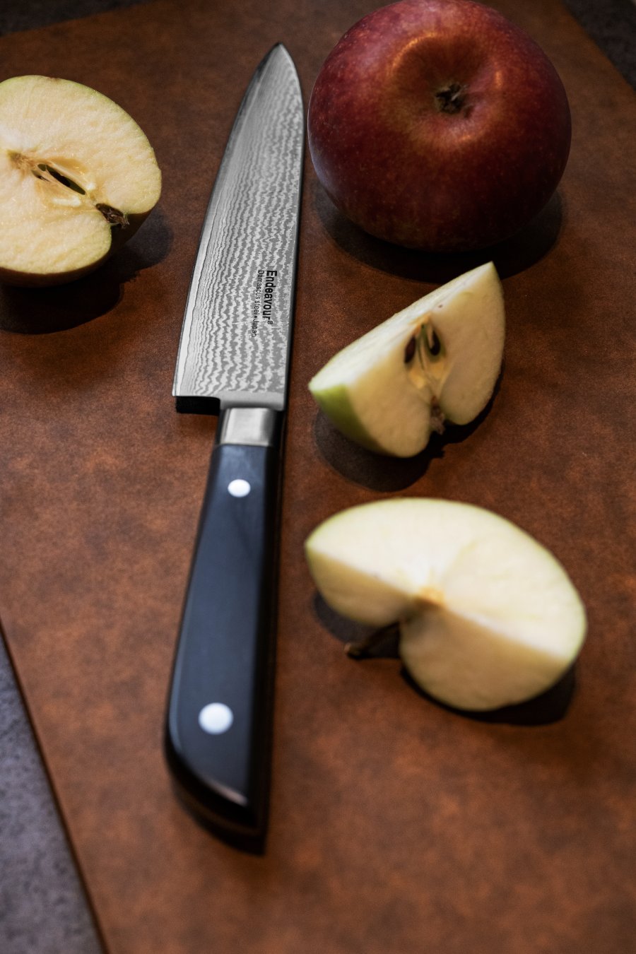 Endeavour Fruit Messer 15 cm, Schwarz