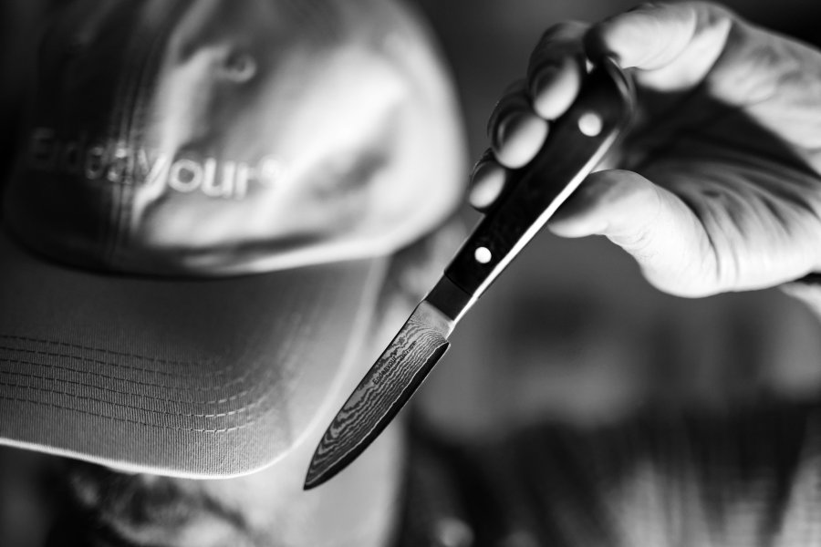 Endeavour Herb Kr�utermesser 8,5 cm, Schwarz