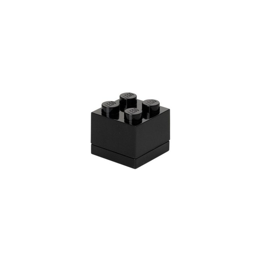 LEGO Minibox 4,6 cm, Schwarz