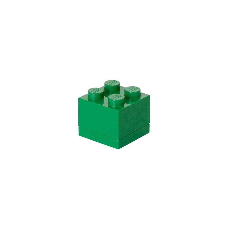 LEGO Minibox 4,6 cm, Dunkelgrn