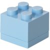 LEGO Minibox 4,6 cm, Hellblau