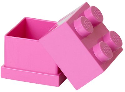 LEGO Miniboks 4,6 cm, Pink