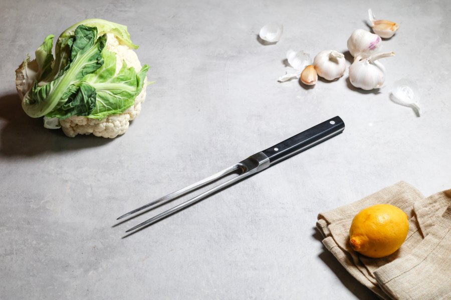 Endeavour C-Fork Braadvork 31 cm, Zwart