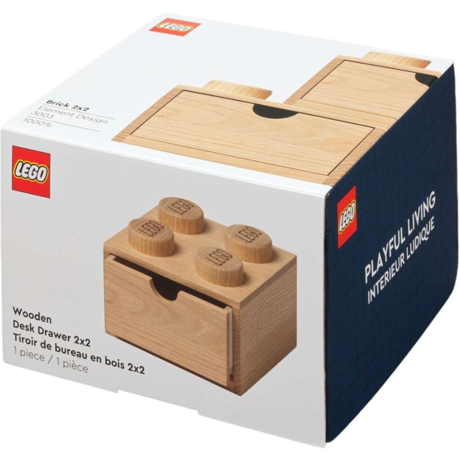 LEGO Schreibtischschublade 15,8 cm, Eiche seifenbehandelt