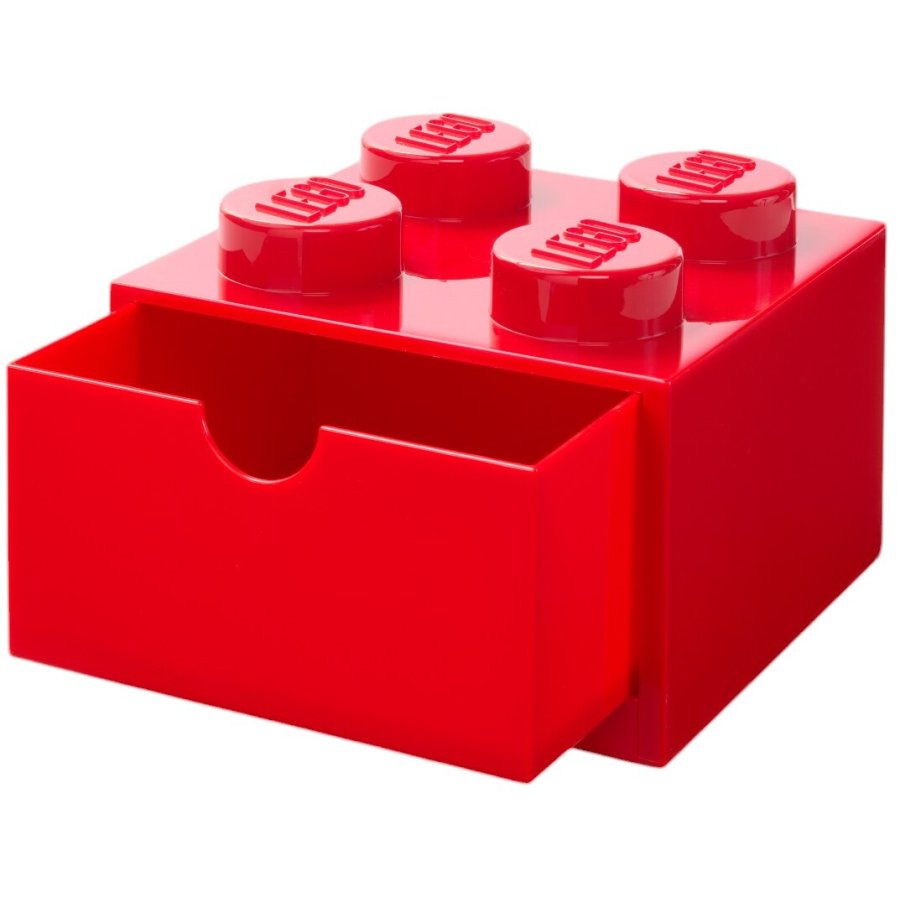 LEGO Schreibtischschublade 15,8 cm, Rot