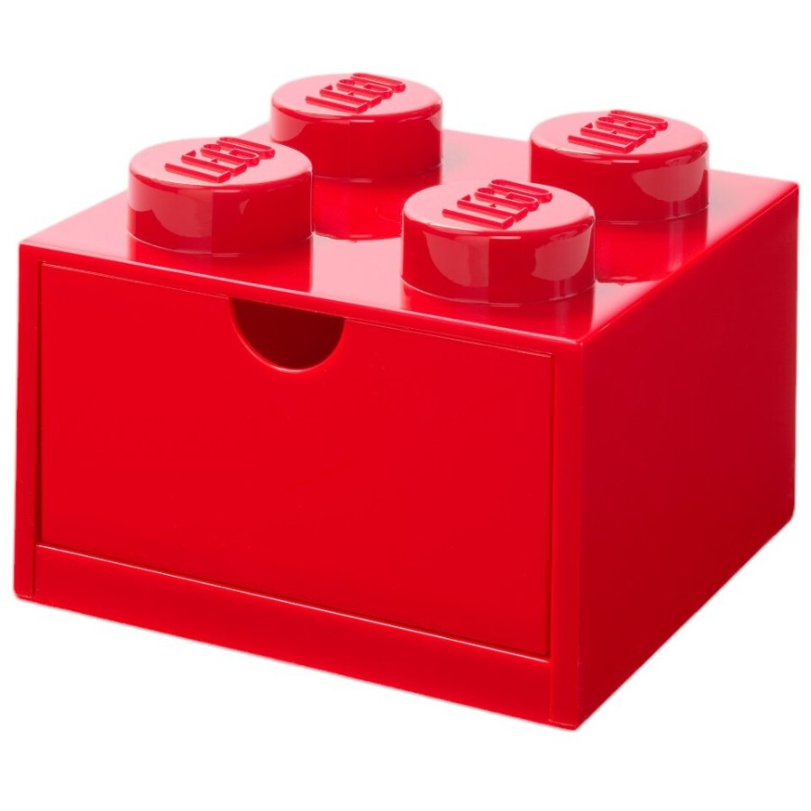 LEGO Schreibtischschublade 15,8 cm, Rot