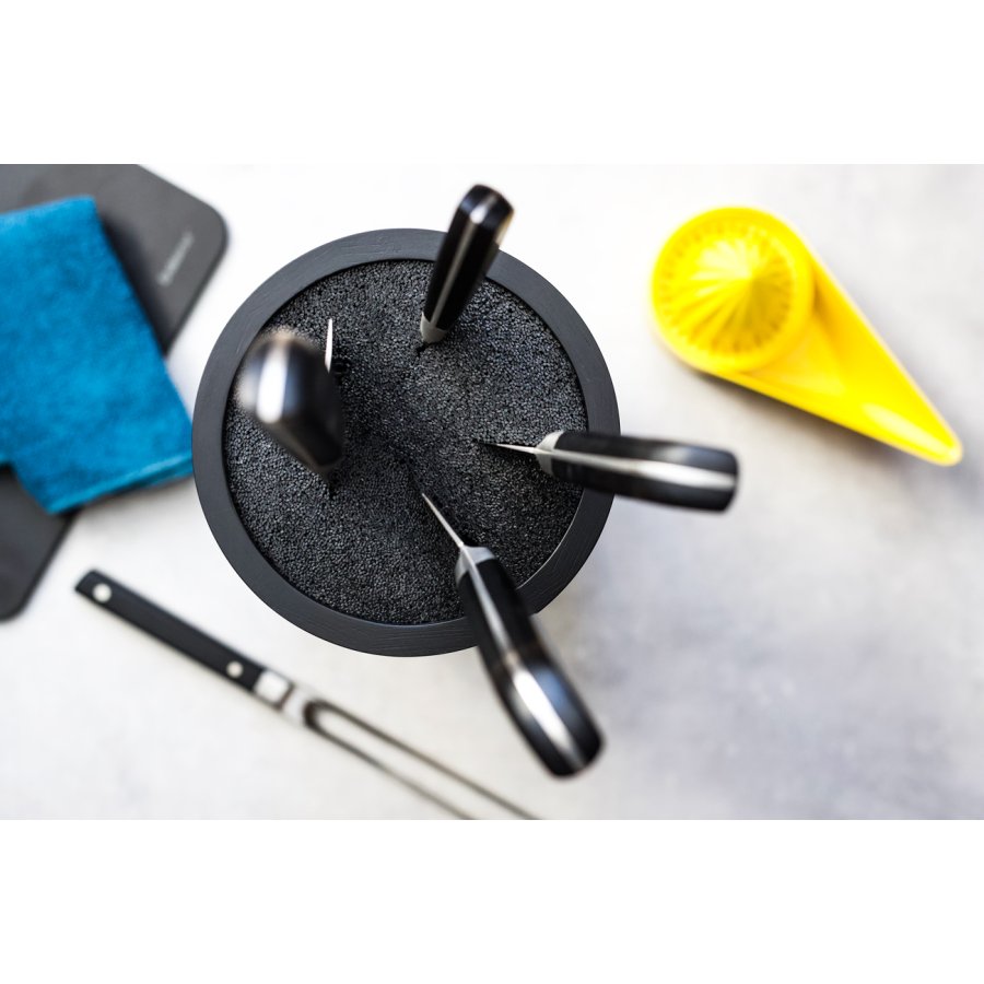 Endeavour Knivholder H26 cm, Sort