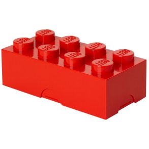 LEGO Lunchbox/Bewaarbox 8-knops 950 ml, Rood