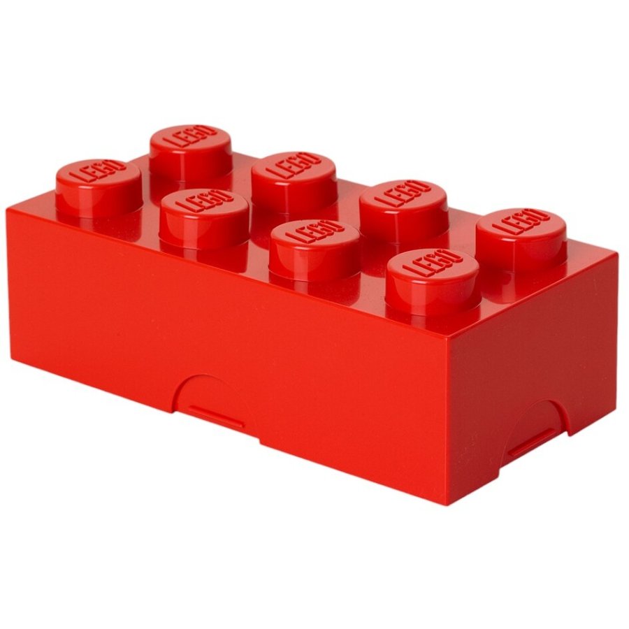 LEGO Lunchbox/Aufbewahrungsboxe 8 Noppen 950 ml, Rot