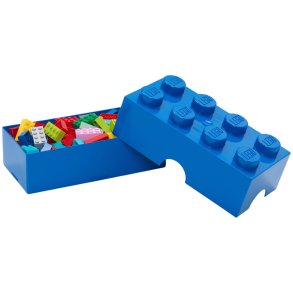 LEGO Madkasse/Opbevaringsboks 8-knops 950 ml, Blå