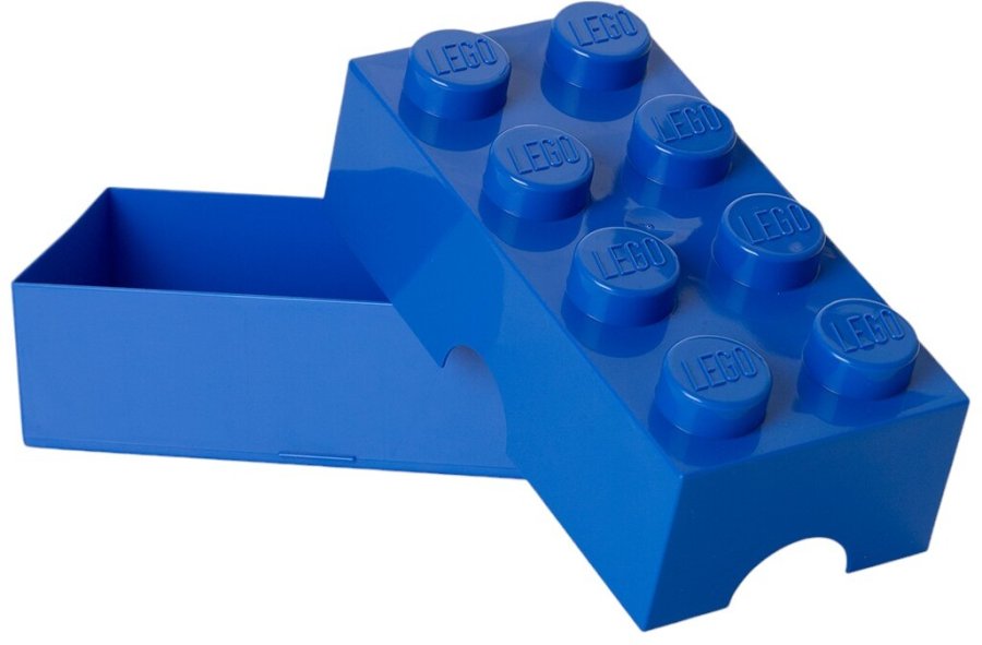 LEGO Lunchbox/Aufbewahrungsboxen 8 Noppen 950 ml, Blau