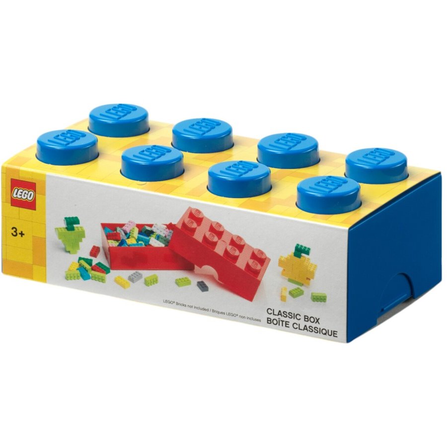 LEGO Madkasse/Opbevaringsboks 8-knops 950 ml, Bl