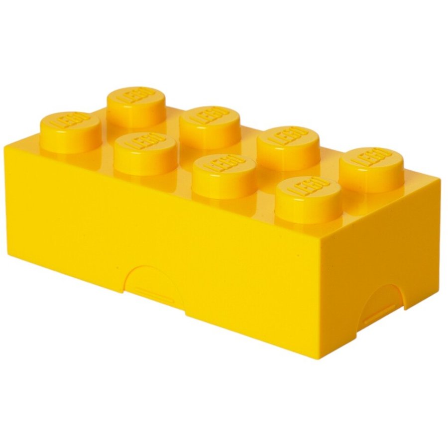 LEGO Lunchbox/Aufbewahrungsboxex 8 Noppen 950 ml, Gelb