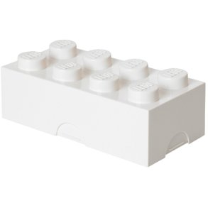 LEGO Lunchbox/Bewaarbox 8-knops 950 ml, Wit