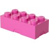 LEGO Madkasse/Opbevaringsboks 8-knops 950 ml, Lyserd