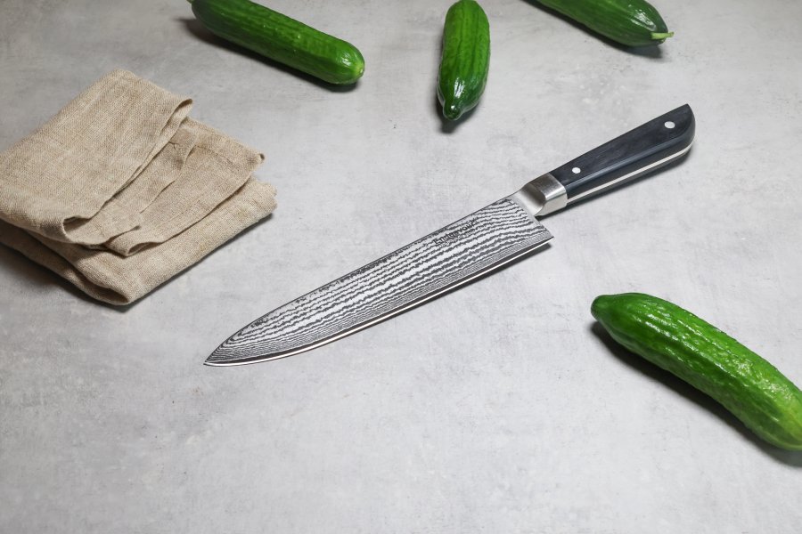 Endeavour Green Chopper Kochmesser 20 cm, Schwarz