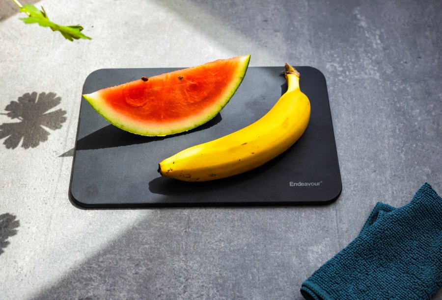 Endeavour Schneidebrett 25x17 cm, Schwarz