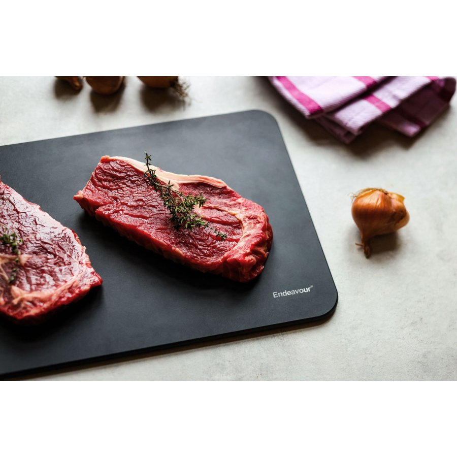 Endeavour Schneidebrett 34x21 cm, Schwarz