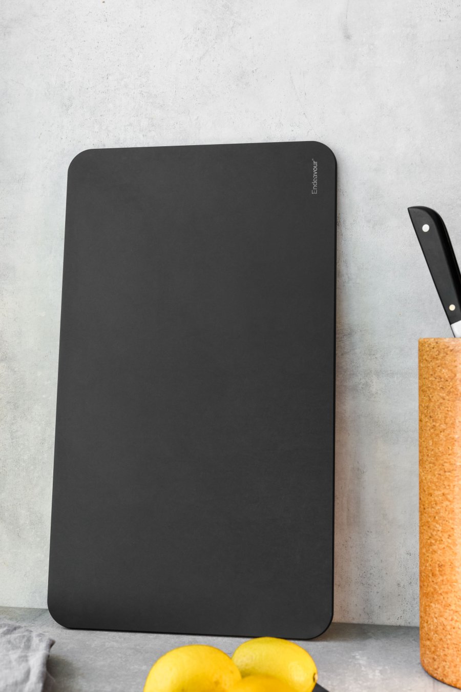 Endeavour Schneidebrett 45x26 cm, Schwarz