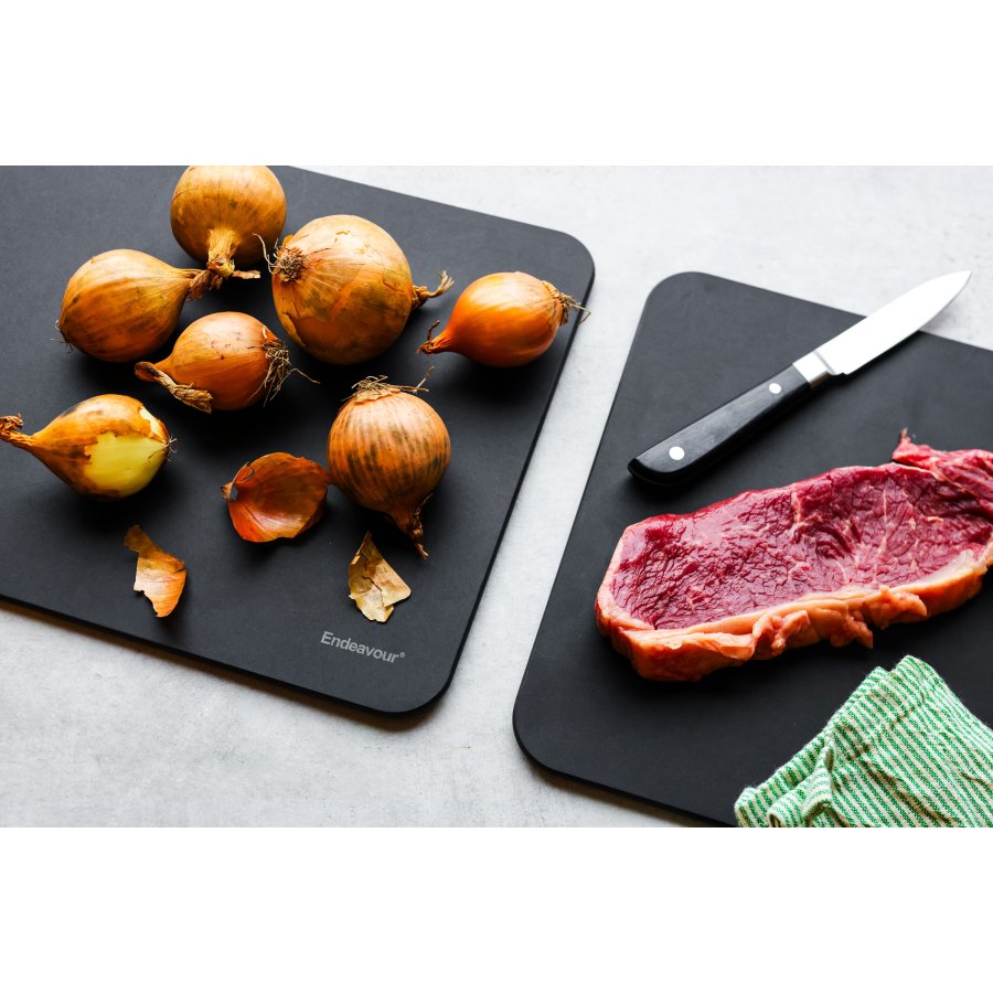 Endeavour Schneidebrett 35,5x23,5 cm, Schwarz
