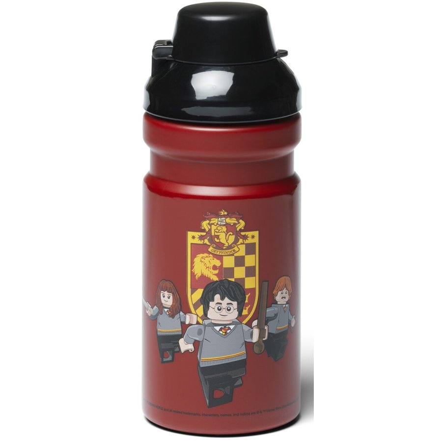 LEGO Wasserflasche Harry Potter Gryffindor 390 ml, Rot