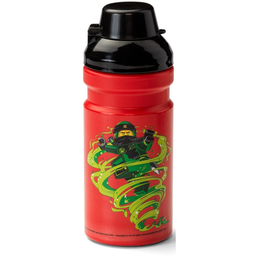 LEGO Vandflaske Ninjago 390 ml, Sort