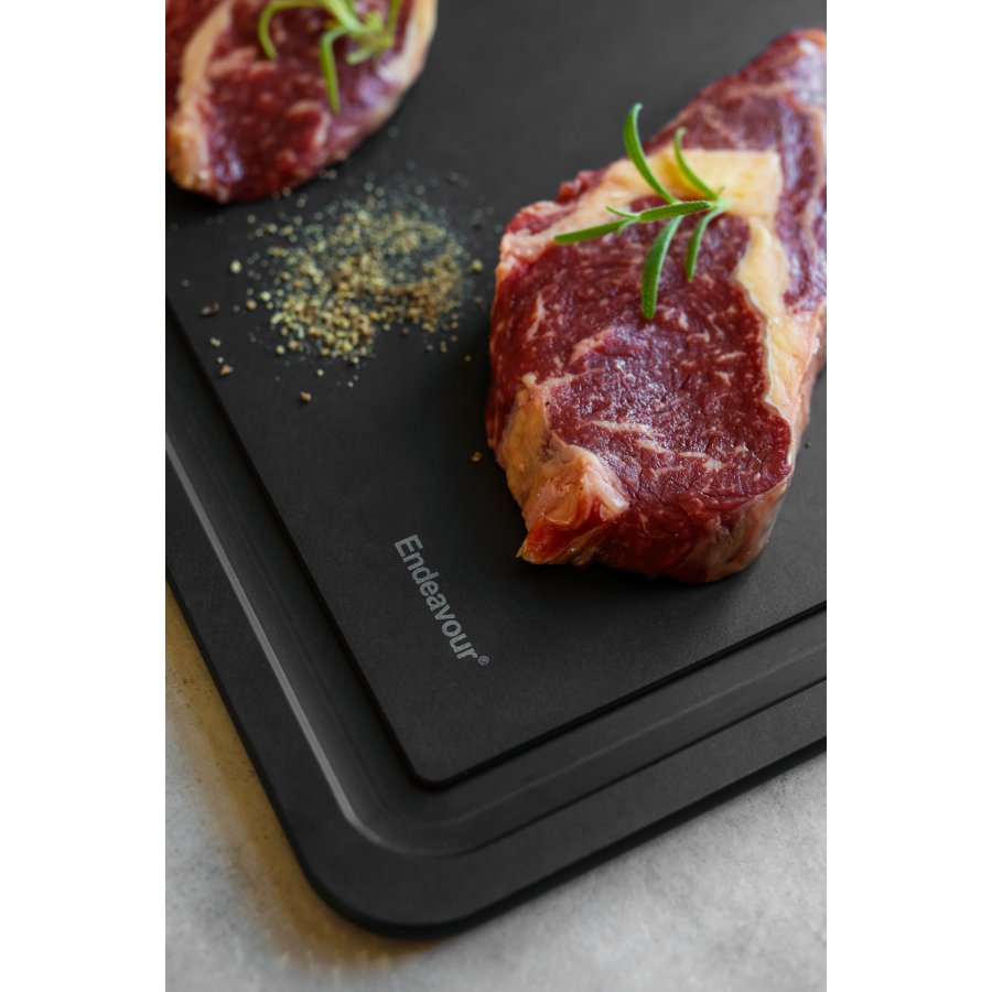 Endeavour Schneidebrett 46x35 cm, Schwarz