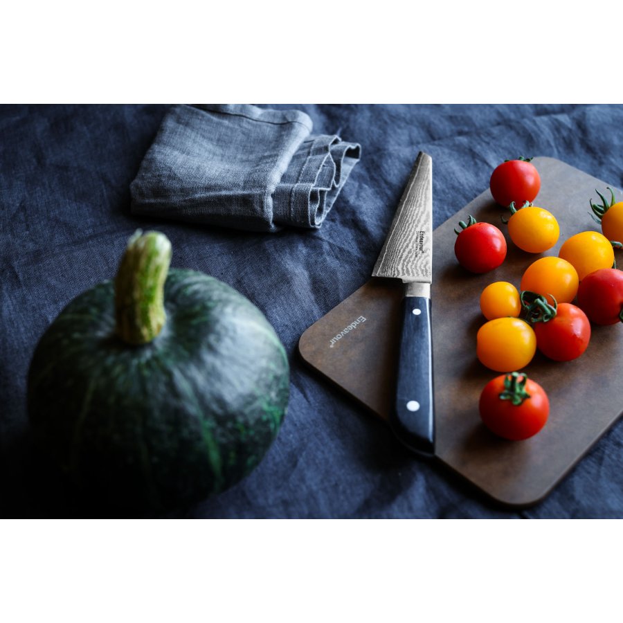 Endeavour Honesuki Udbeningskniv 13 cm, Sort