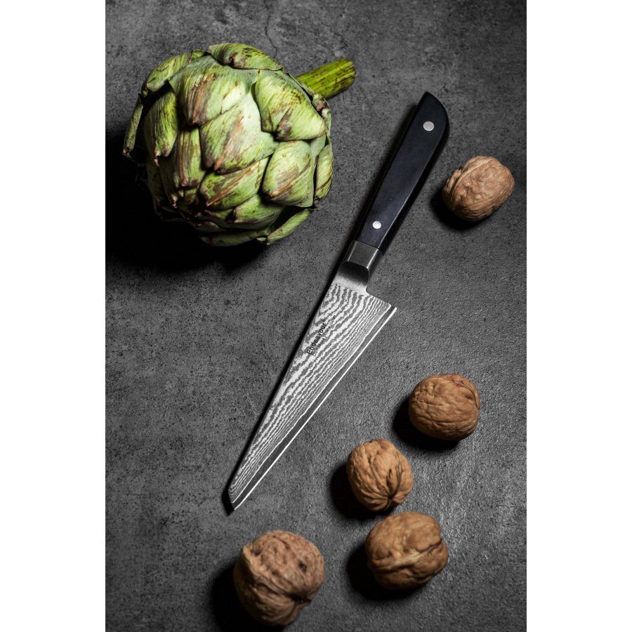 Endeavour Honesuki Udbeningskniv 13 cm, Sort