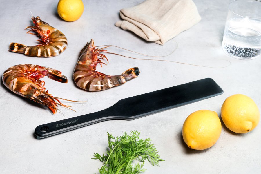 Endeavour Pfannenwender Schmal 28 cm, Schwarz