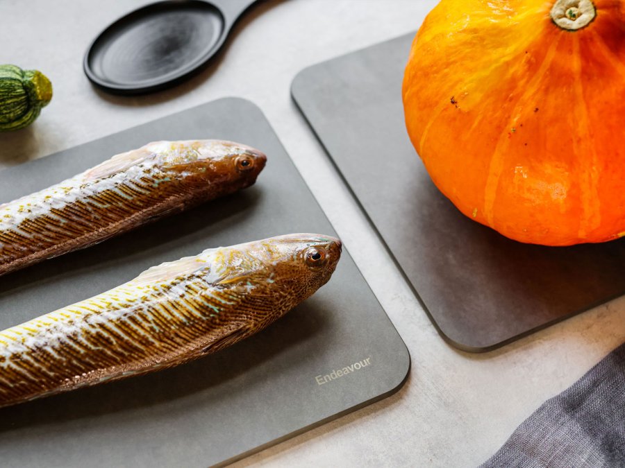 Endeavour Schneidebrett 2er Set 35,5x23,5 cm, Grau