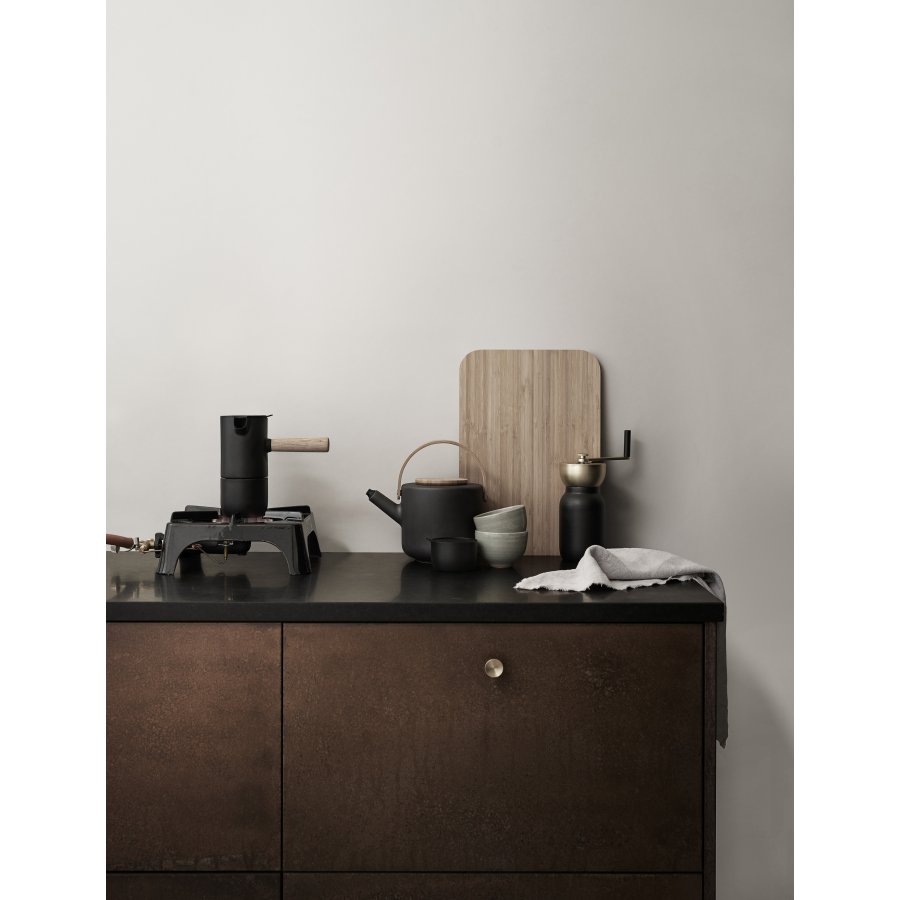 Stelton Collar Kaffekvrn, Sort/Messing