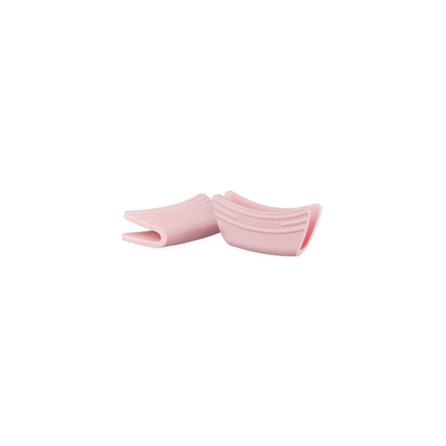 Le Creuset Grydelap Silikone 2 stk, Shell Pink